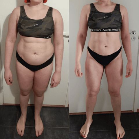 Asiakkaan saavuttama muutos valmennuksen aikana