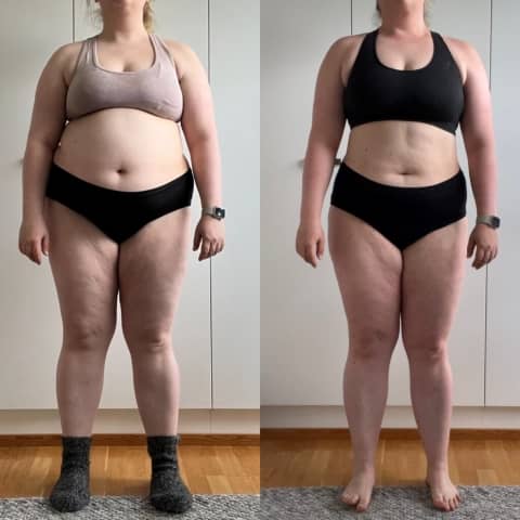 Asiakkaan saavuttama muutos valmennuksen aikana