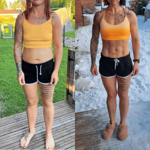 Asiakkaan saavuttama muutos valmennuksen aikana