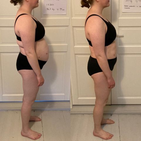 Asiakkaan saavuttama muutos Koodi - valmennuksen aikana