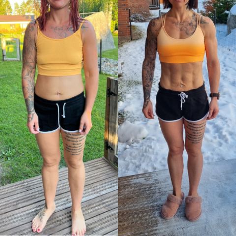 Asiakkaan saavuttama muutos Koodi - valmennuksen aikana