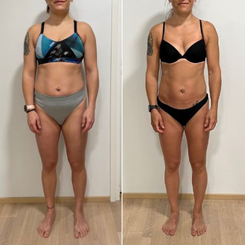 Asiakkaan saavuttama muutos Koodi - valmennuksen aikana