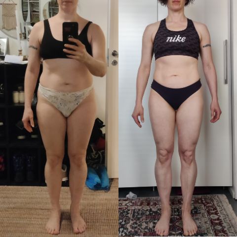 Asiakkaan saavuttama muutos Koodi - valmennuksen aikana