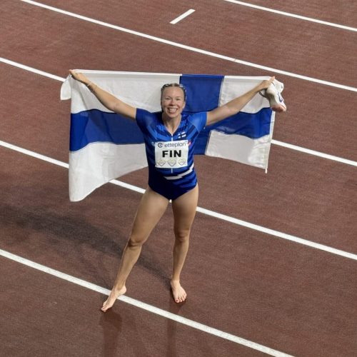 Pikajuoksija Aino Pulkkinen Pikajuoksija Aino Pulkkinen